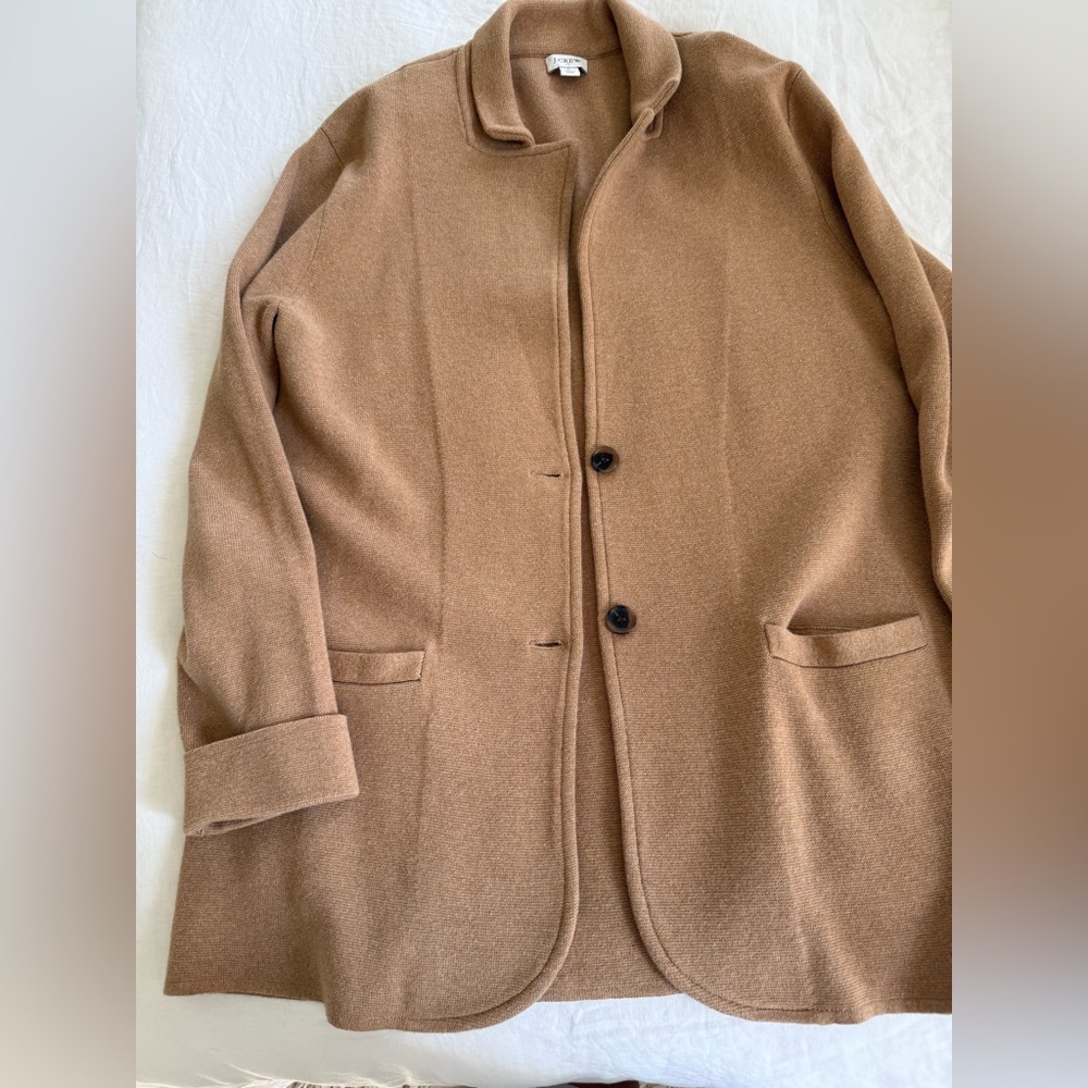 J.Crew Casual 100% Cotton Jacket blazer style size L